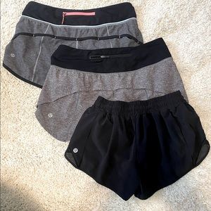 lululemon shorts bundle!!! Size 6